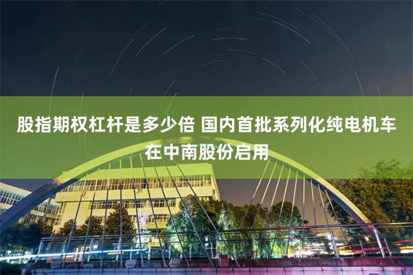 股指期权杠杆是多少倍 国内首批系列化纯电机车在中南股份启用