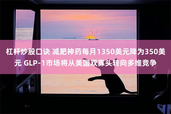 杠杆炒股口诀 减肥神药每月1350美元降为350美元 GLP-1市场将从美国双寡头转向多维竞争