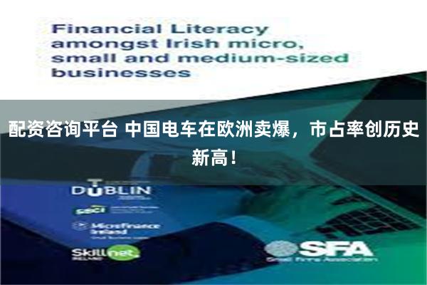 配资咨询平台 中国电车在欧洲卖爆，市占率创历史新高！