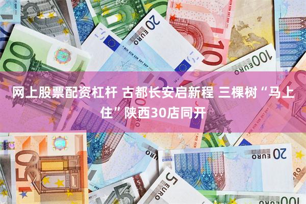 网上股票配资杠杆 古都长安启新程 三棵树“马上住”陕西30店同开