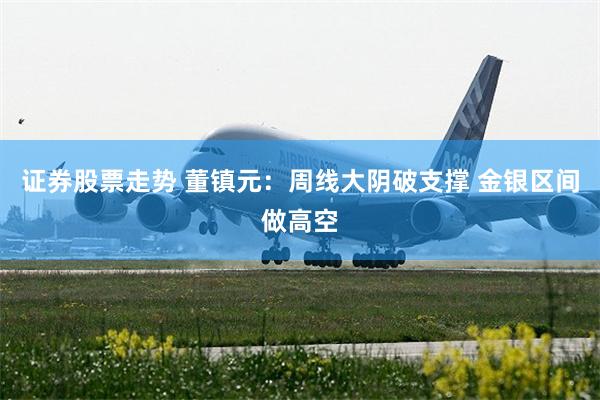 证券股票走势 董镇元：周线大阴破支撑 金银区间做高空